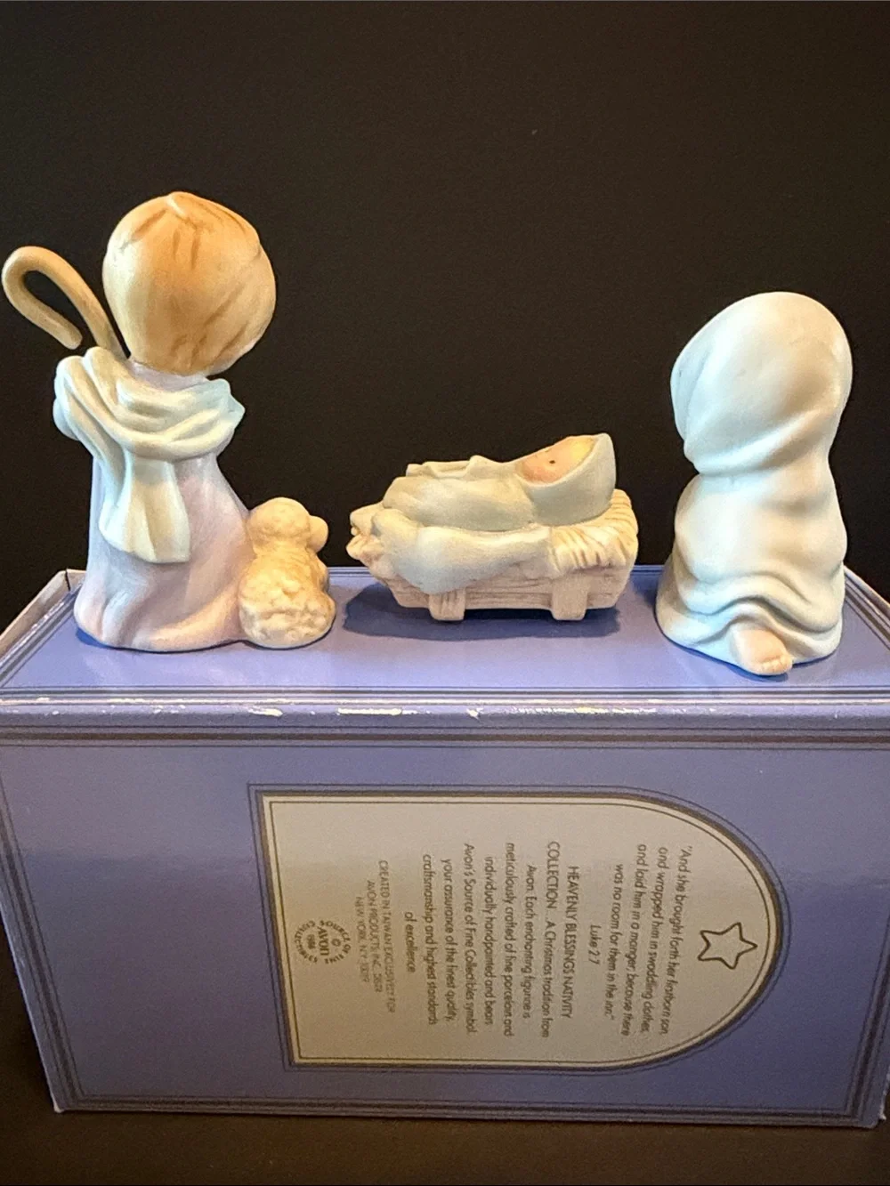 Avon “Heavenly Blessings”Nativity Figurine Set